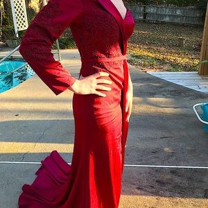 Red dress never worn
